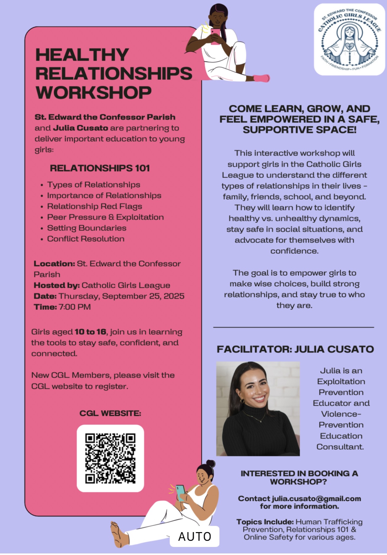 CGL Sept 2025 Poster 2
