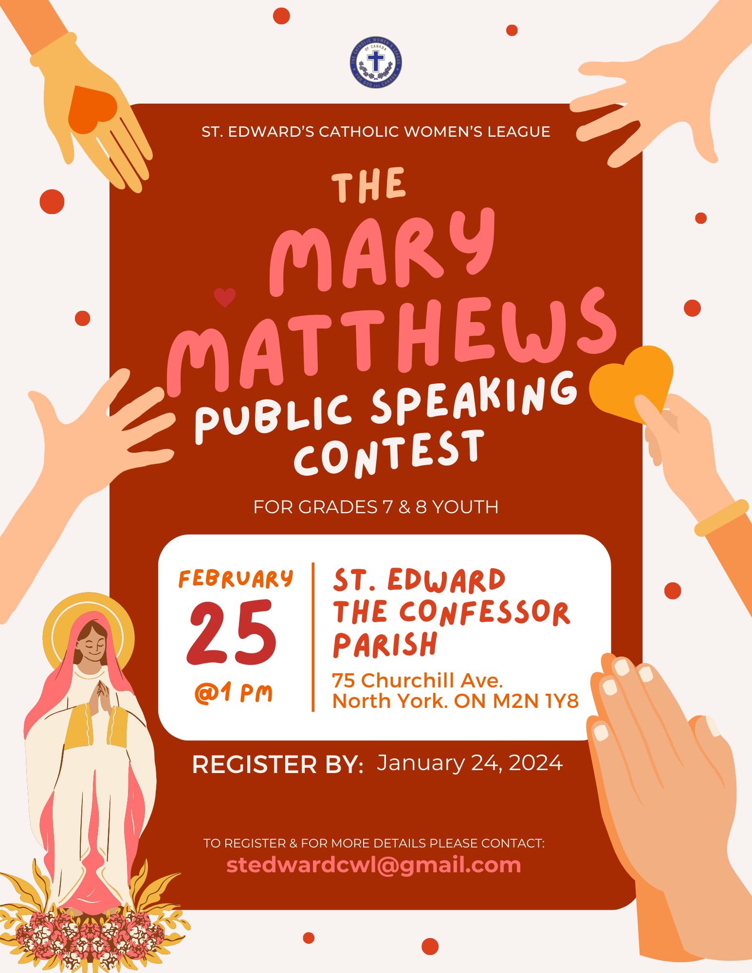 Mary Matthews Public Speaking Contest